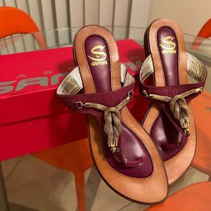 Massimo Santini Sandals Size 39 Never Worn Outside